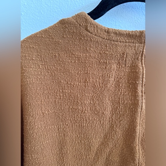 Madewell L/S Side Tie Textured Top - Picture 4 of 4
